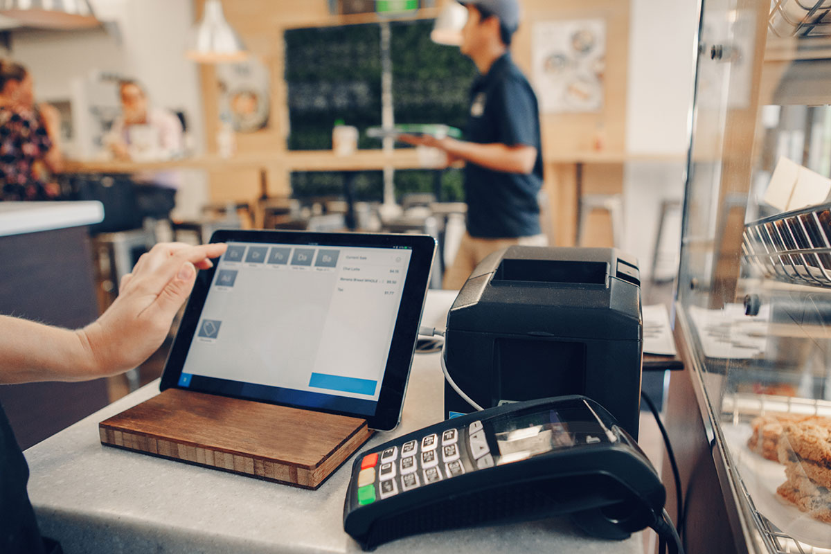 local business shop cash register